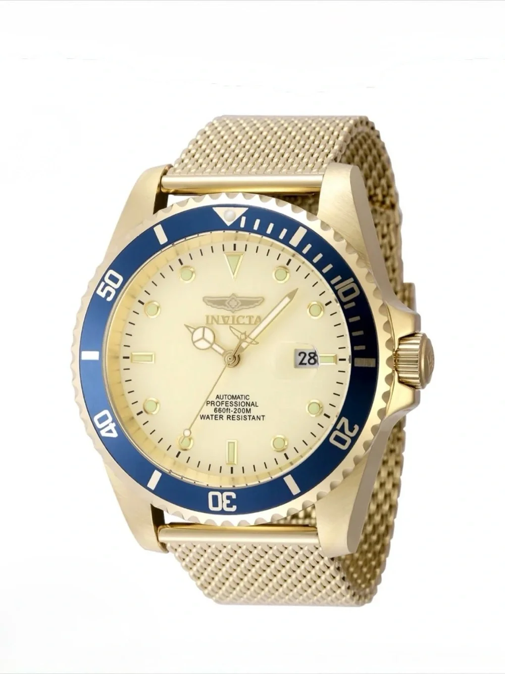 Invicta Grand Diver Bastion Automatic Men's Watch - 47mm. Gold (48889)